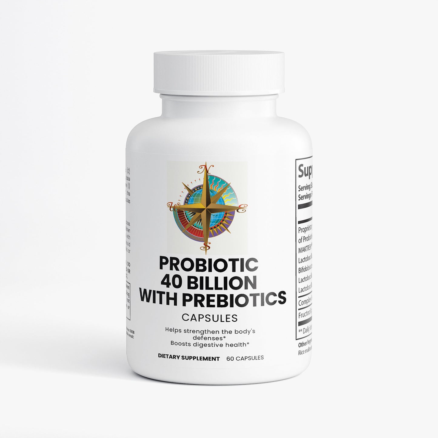 Probiotic 40 Billion with Prebiotics