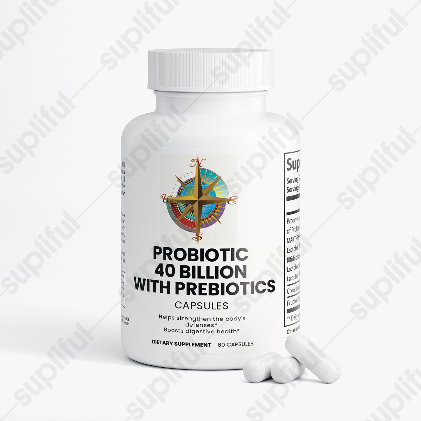 Probiotic 40 Billion with Prebiotics