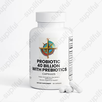Probiotic 40 Billion with Prebiotics