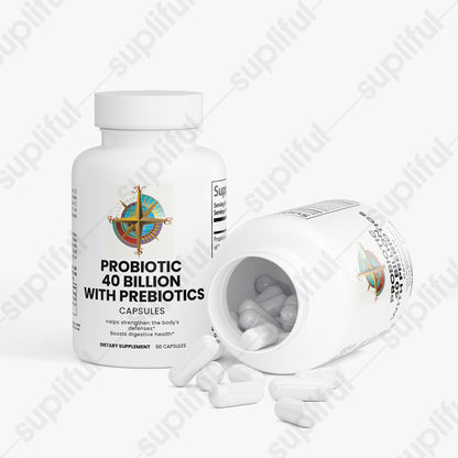 Probiotic 40 Billion with Prebiotics
