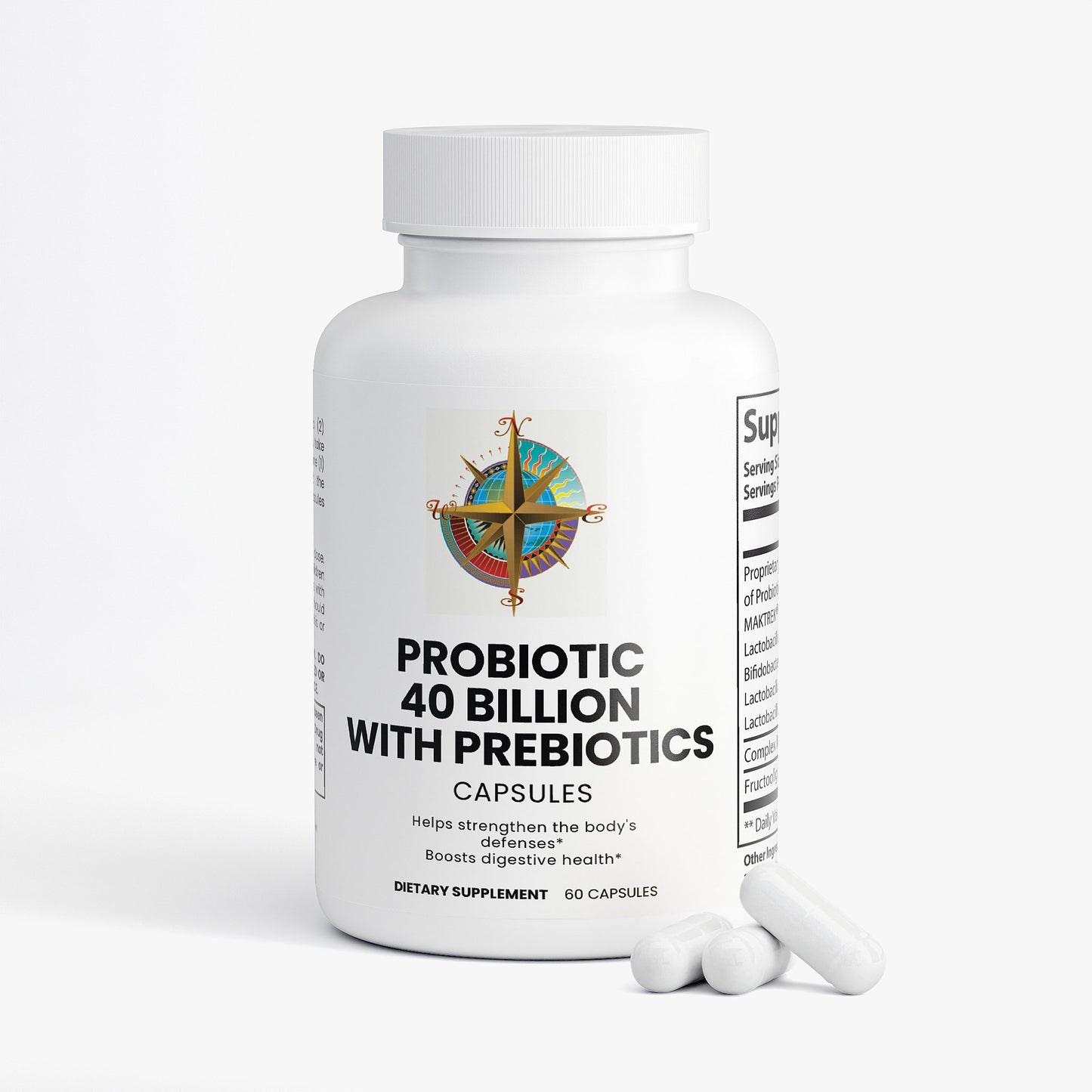 Probiotic 40 Billion with Prebiotics