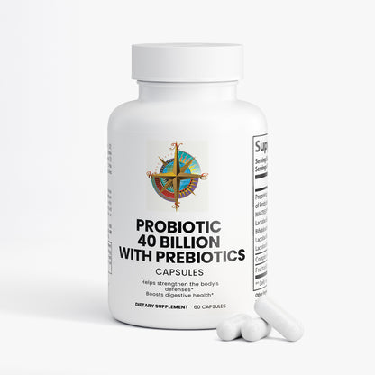 Probiotic 40 Billion with Prebiotics